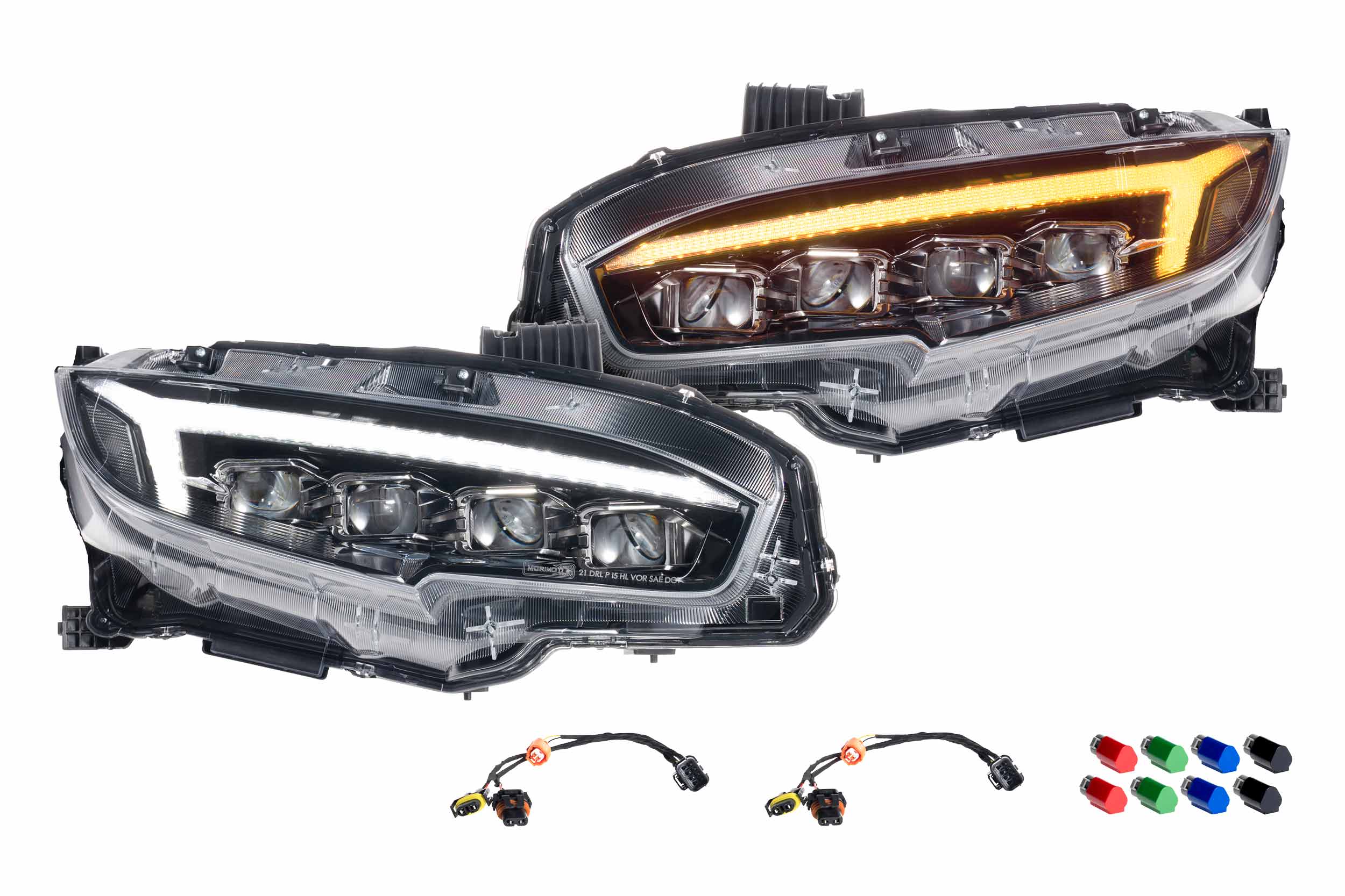Honda Civic (16-21): GEN II XB Plug-N-Play LED Headlights | LF2-473
